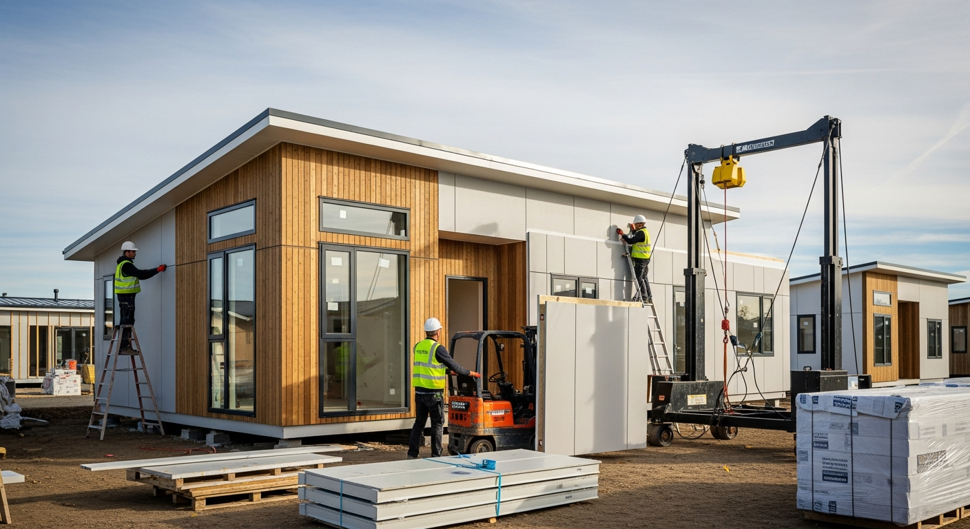 บ้านสำเร็จรูปชั้นเดียว: นวัตกรรมเพื่อการอยู่อาศัยแห่งอนาคต