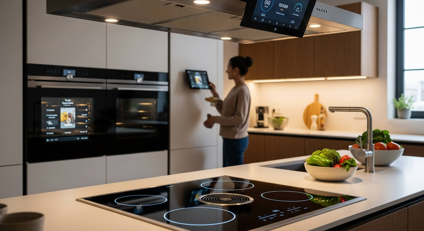 Strategic integration of smart tech in kitchens
