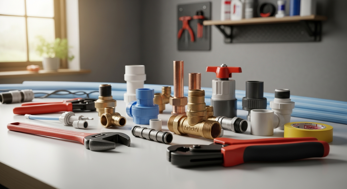 Основи на водопроводните компоненти