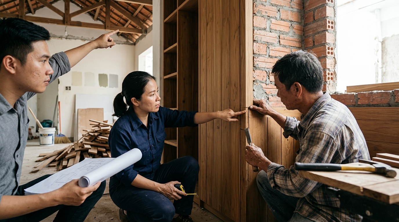 Giải pháp cải tạo không gian sống hiện đại