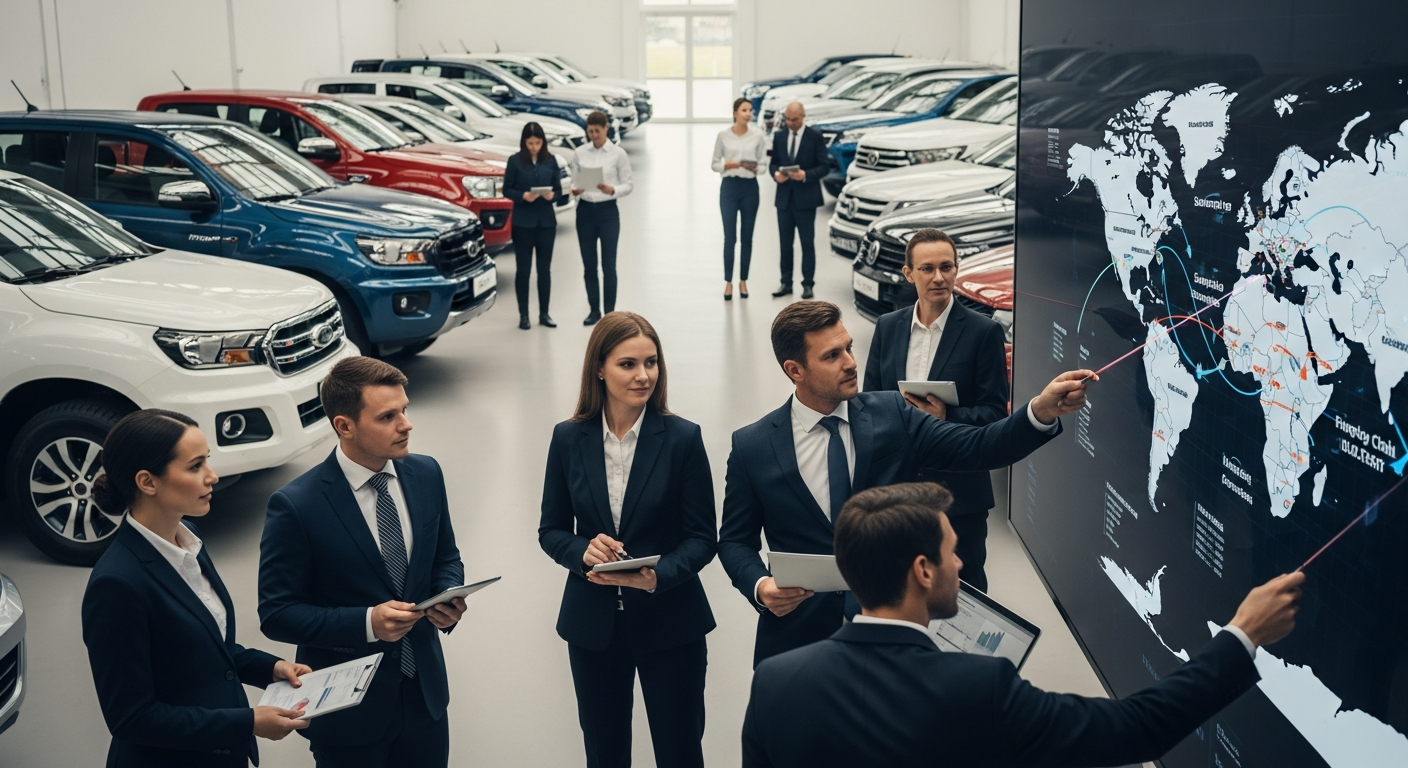 ภาพรวมการจัดหารถกระบะจากแหล่งสินเชื่อทั่วโลก