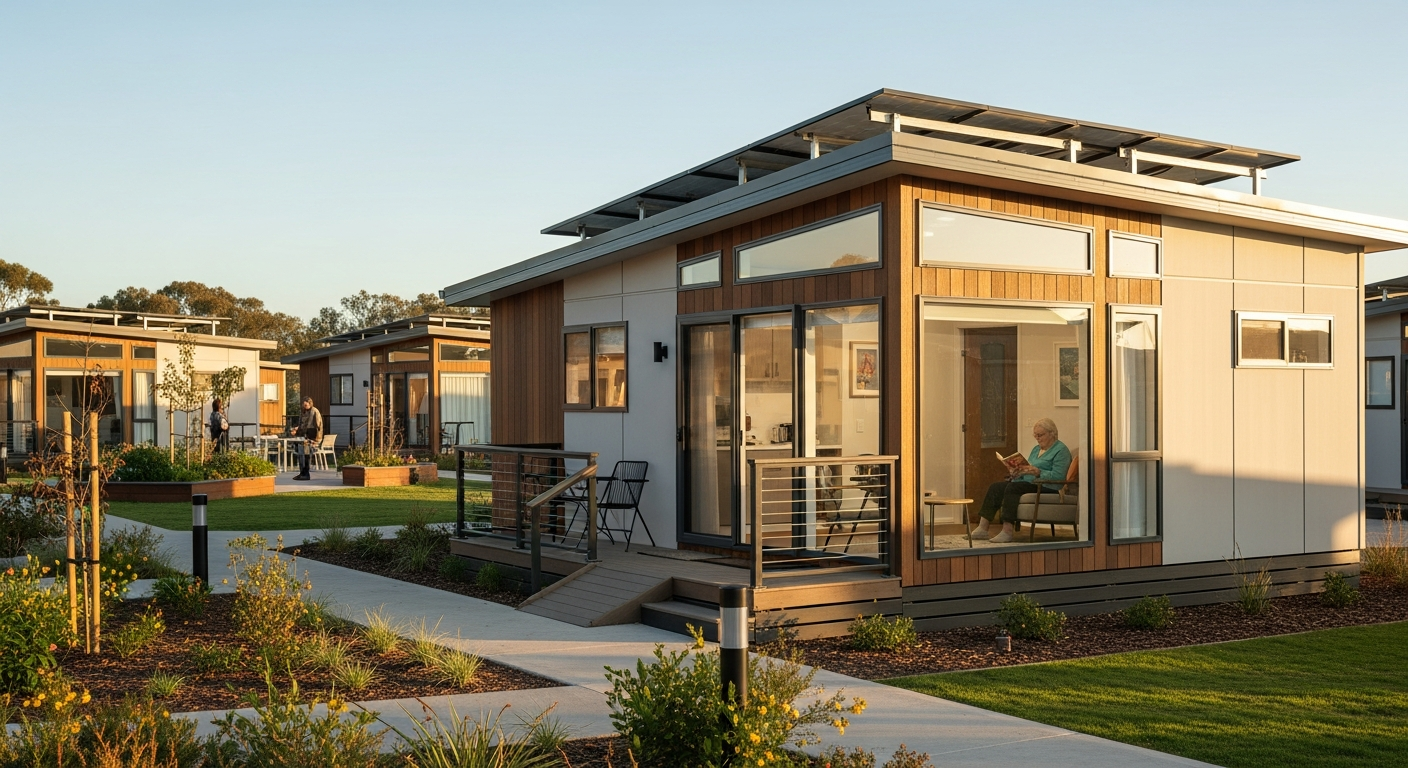 Bağımsız Yaşam Sunan Kompakt Evler