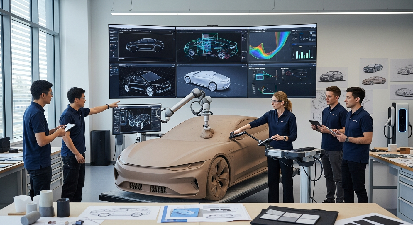 Artificial Intelligence in Automotive Design and Production