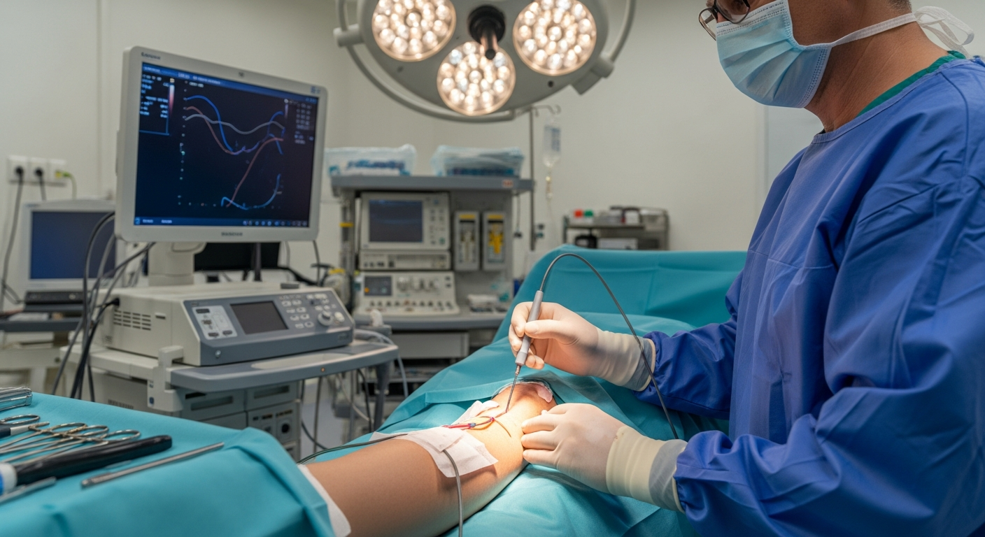 Λέιζερ για φλεβίτιδα: Πληροφορίες για την επένδυση υγείας.