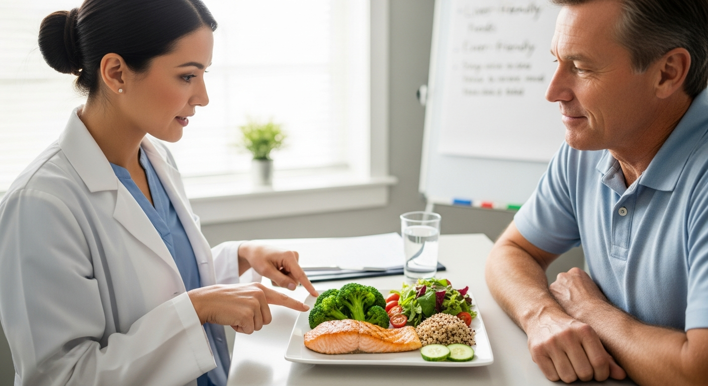 Chế độ dinh dưỡng cho người bị gan nhiễm mỡ