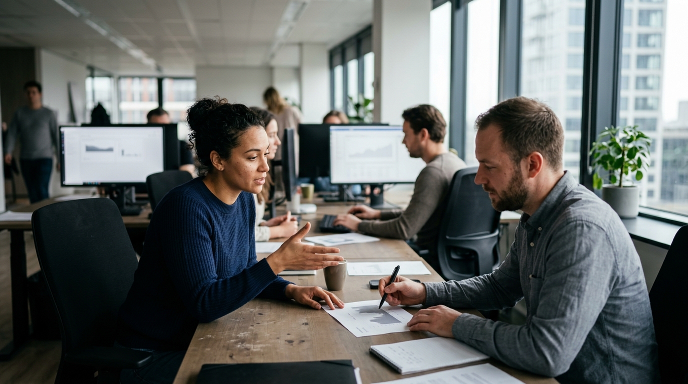 Productiviteitsverbetering binnen moderne kantooromgevingen