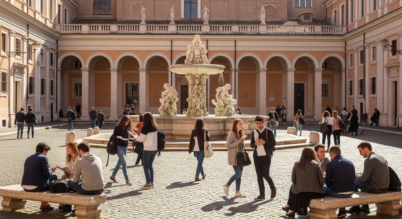 אפשרויות לימודים גבוהים בערים המרכזיות באיטליה