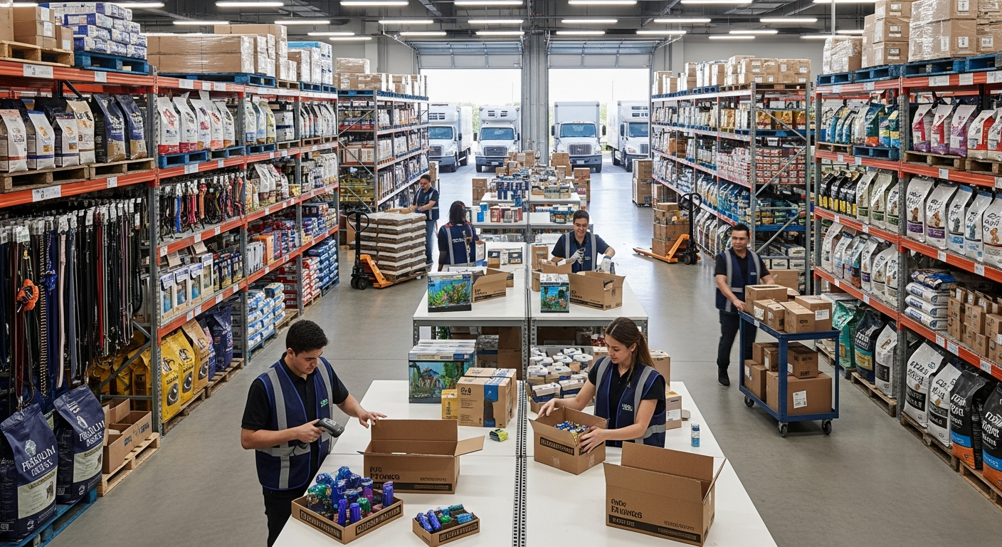 The Logistics of Space: How unsold inventory circulates through the distribution network