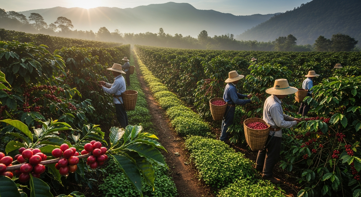 Ymmärrä kahvipapujen alkuperää