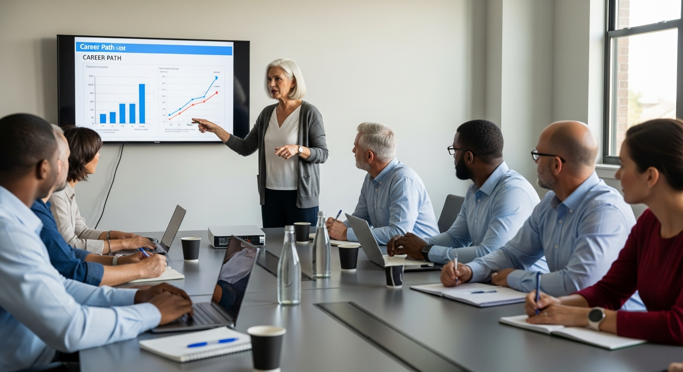 Razširitev kariernih poti v zrelih letih
