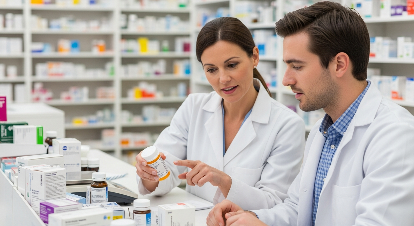 Wissen für die Medikamentenausgabe erwerben