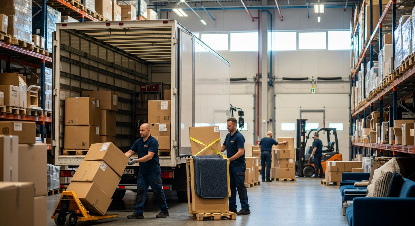 De logistiek achter een professionele verhuisservice