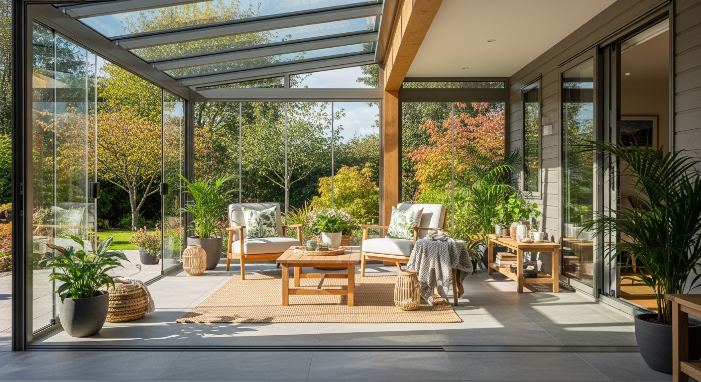 Nauti luonnosta ympäri vuoden suojatussa tilassa