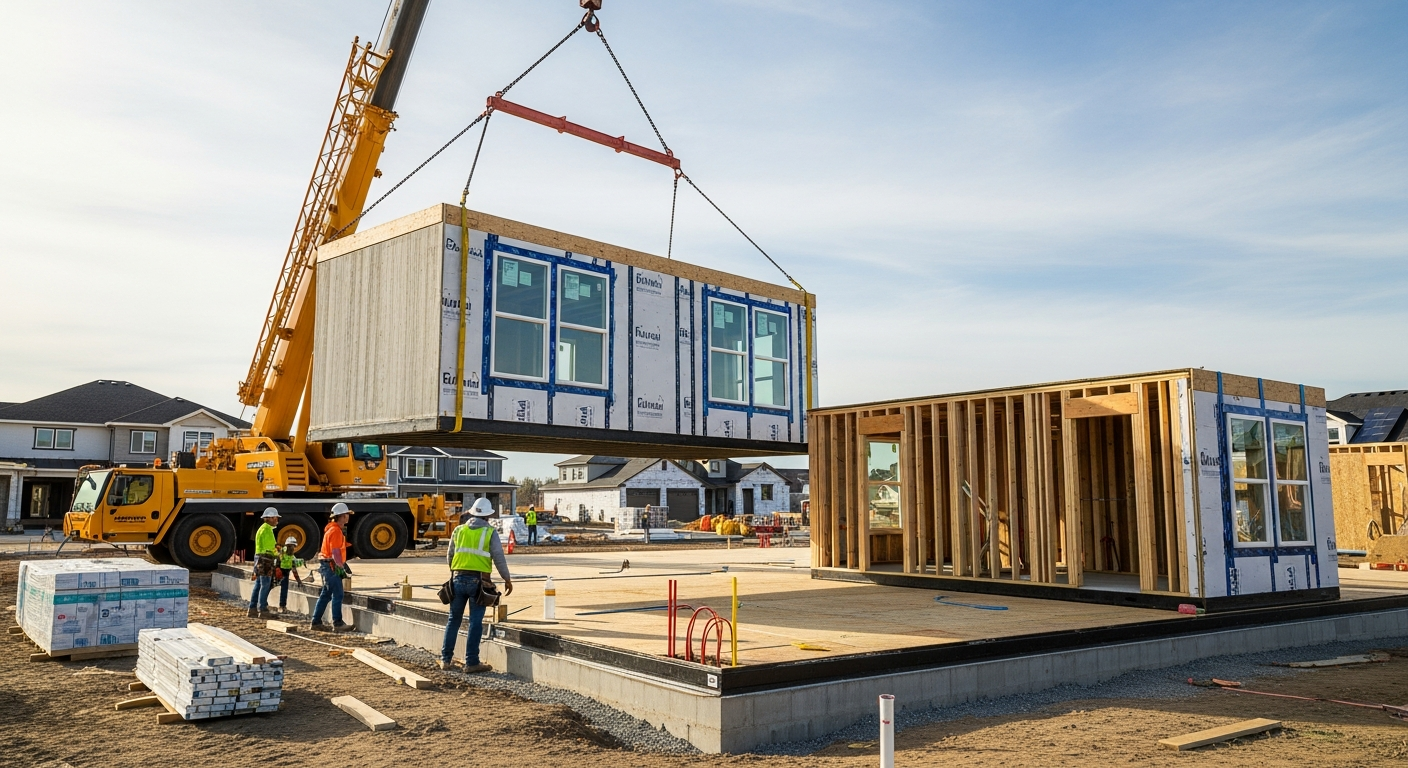 การพัฒนาที่อยู่อาศัยด้วยระบบโมดูลาร์