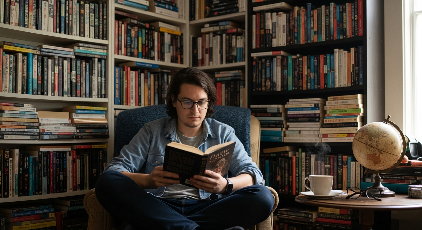 Cultivating a habit of reading diverse written content