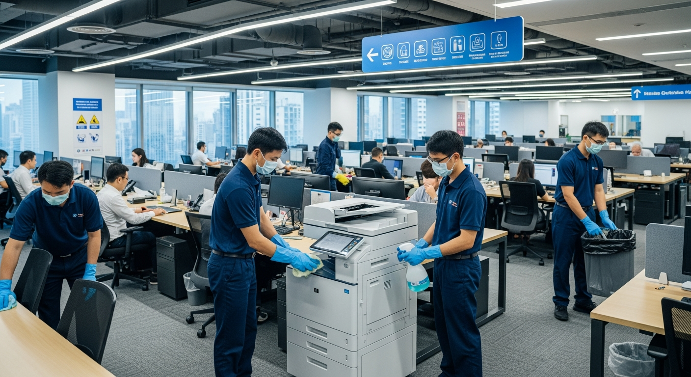 Understanding Night Shift Office Cleaning Practices in Hanover