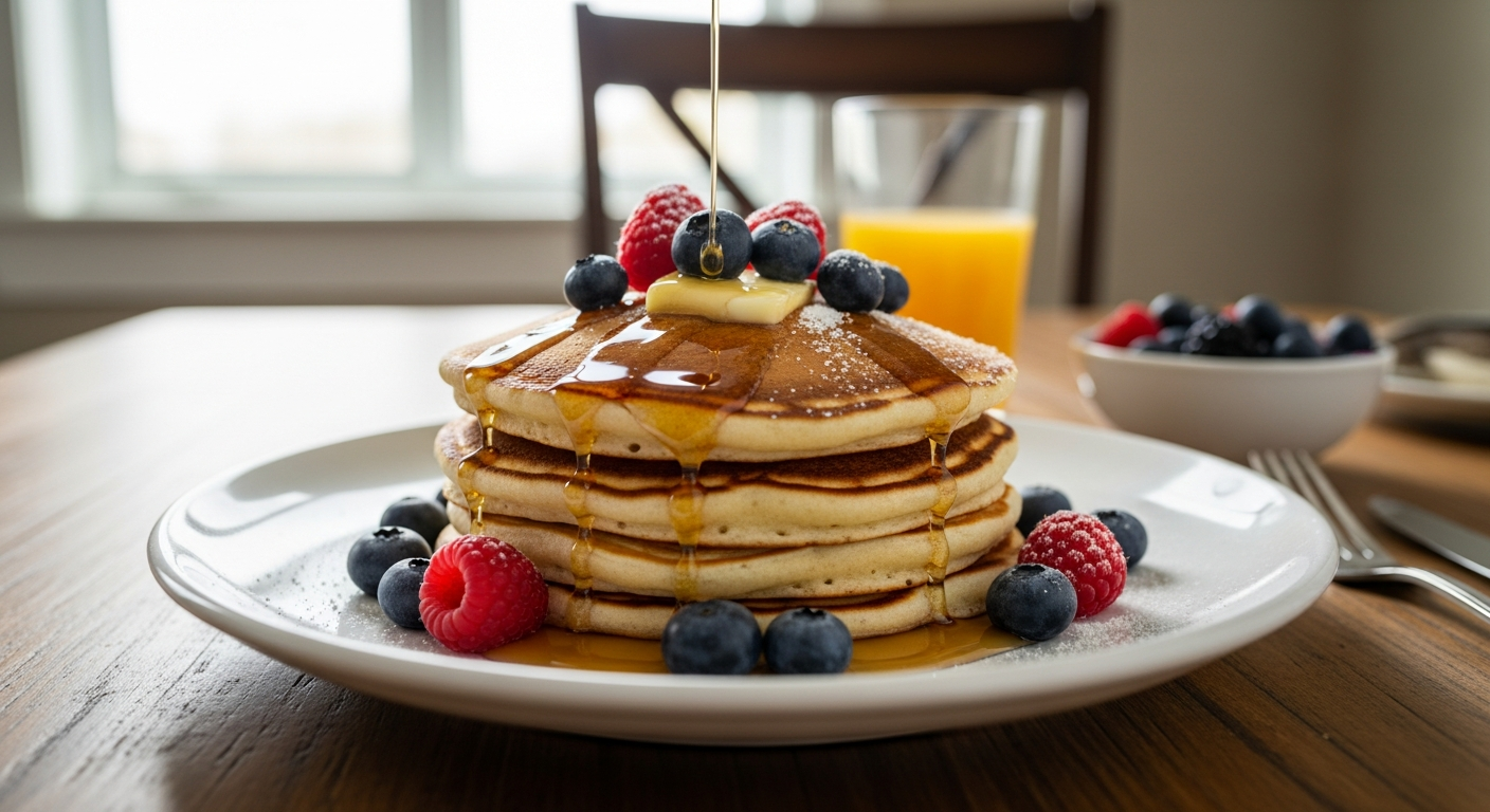 パンケーキの簡単レシピと美味しいブランチアイデア
