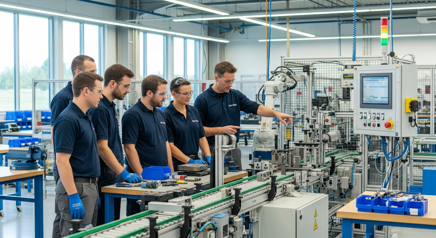 Formação Profissional para o Trabalho em Linha de Produção