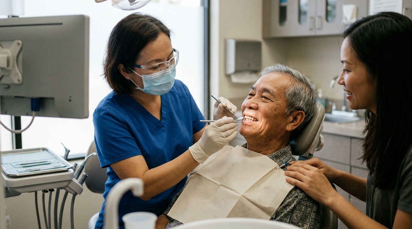 Tầm quan trọng của việc khám răng định kỳ cho người già