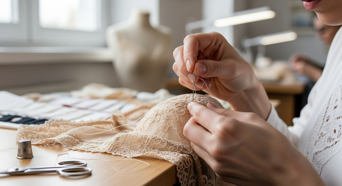 Le savoir-faire artisanal des sous-vêtements de luxe