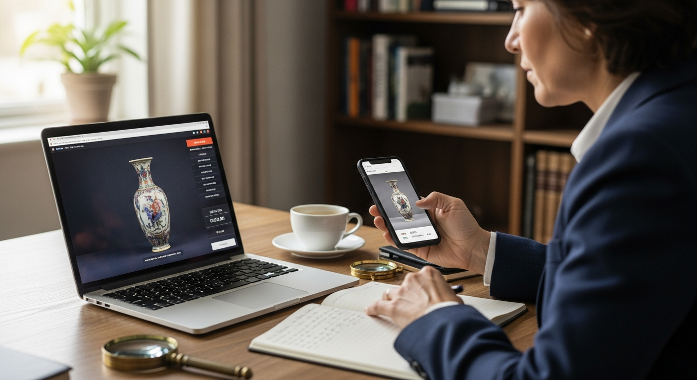 Introduktion til auktionsverdenen online