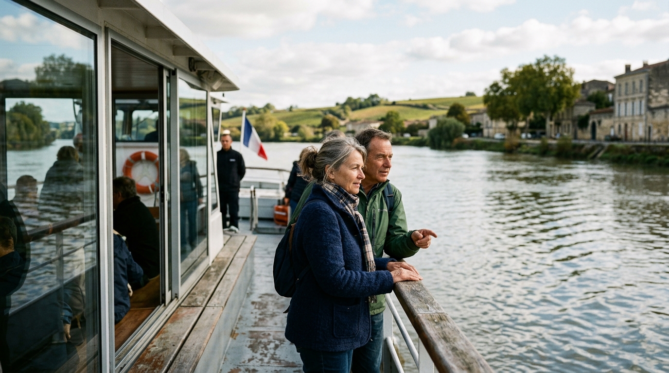 Naviguer sur la Garonne pour explorer la région