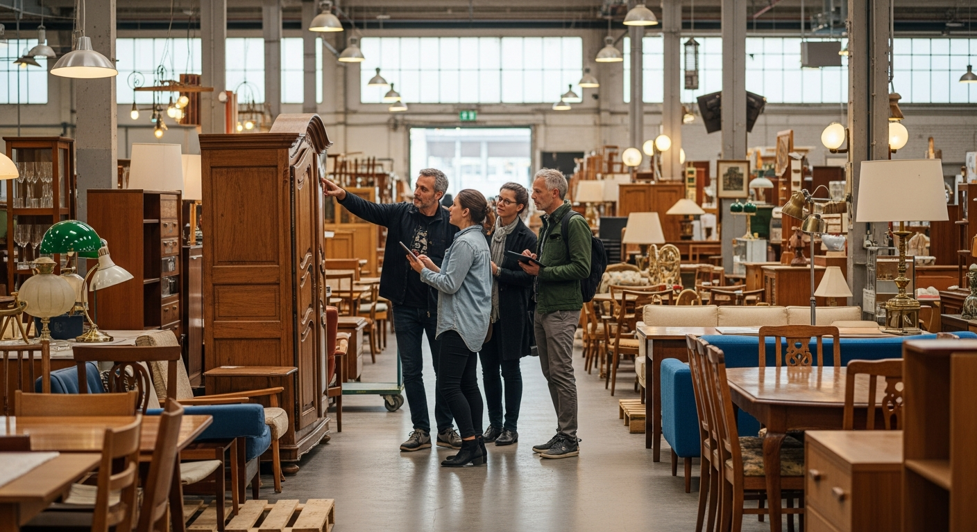 Διεθνείς αγορές: Πώς να βρείτε μεταχειρισμένα έπιπλα.