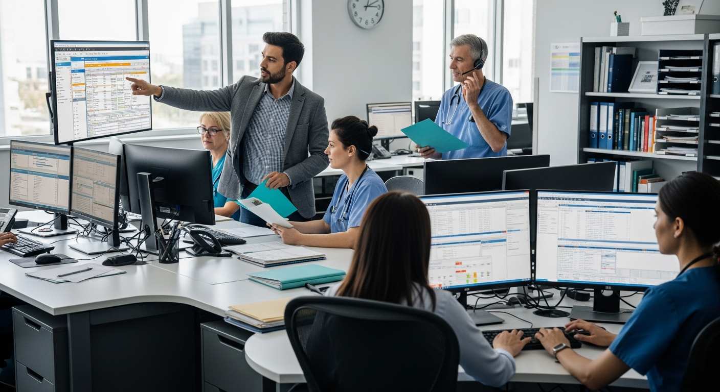 Organisationstalent im medizinischen Umfeld