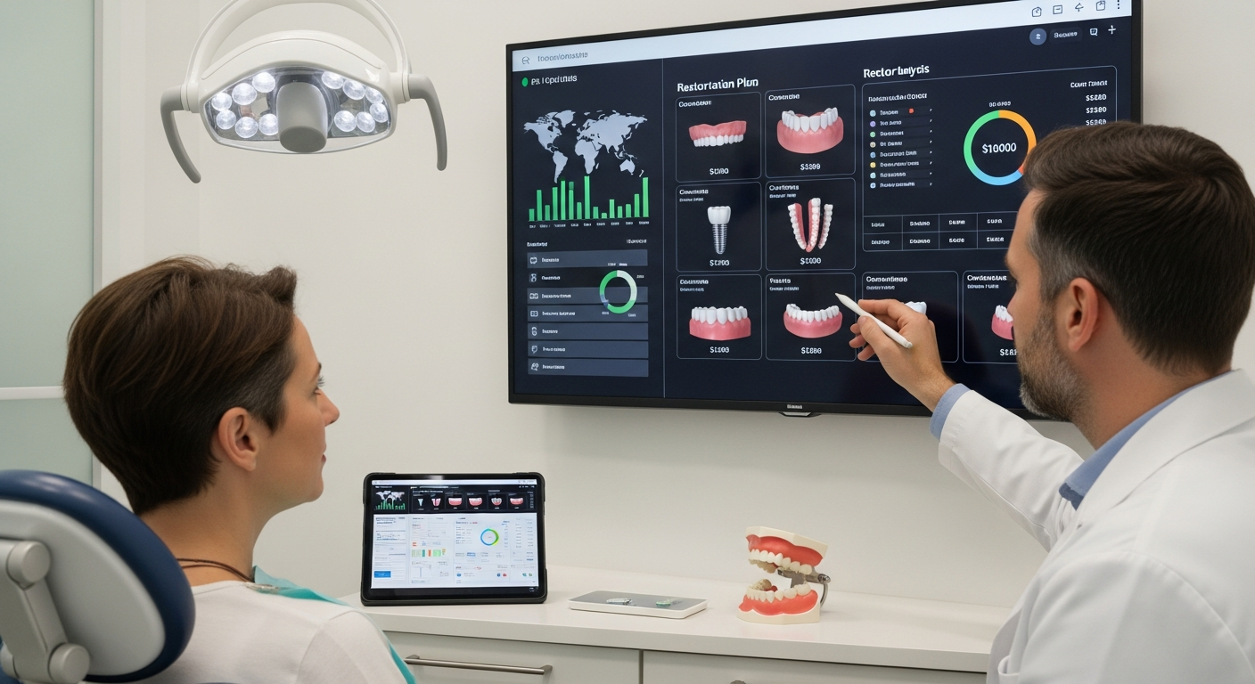 Міжнародний аналіз цін на процедури відновлення зубів.
