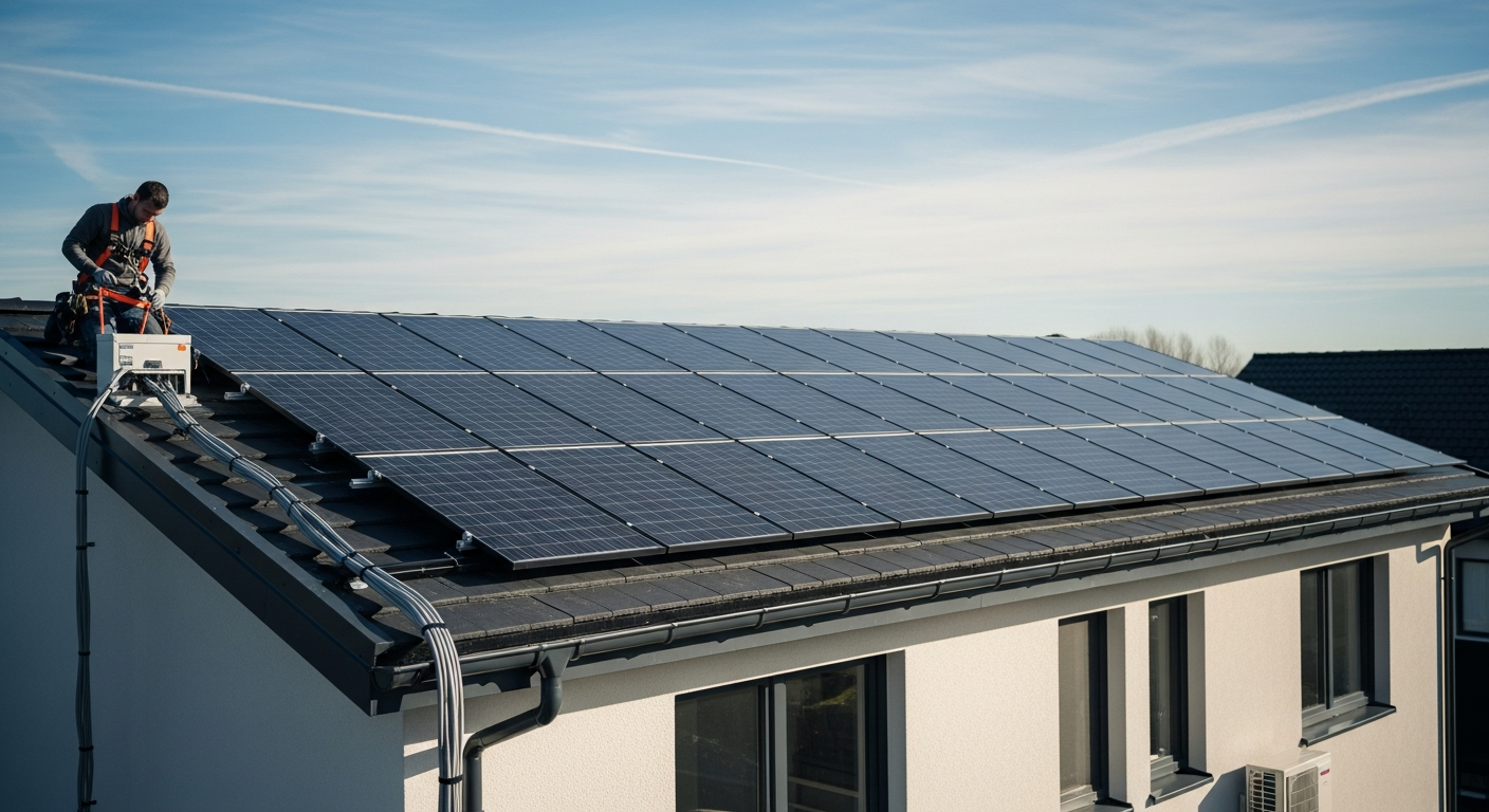 Empleos en la industria solar en crecimiento