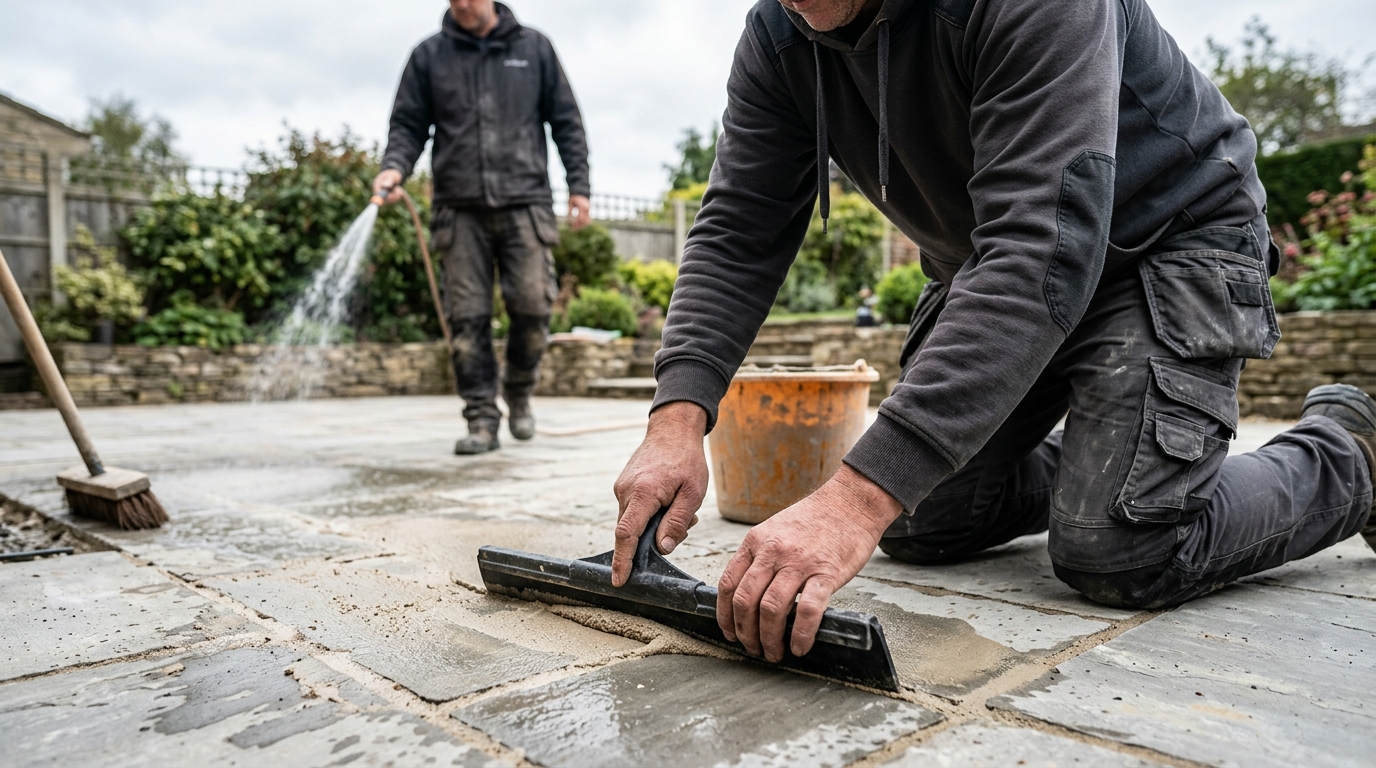 GftK VDW 850 vs Sika FastFix for Jointing a 40-Square-Metre Patio