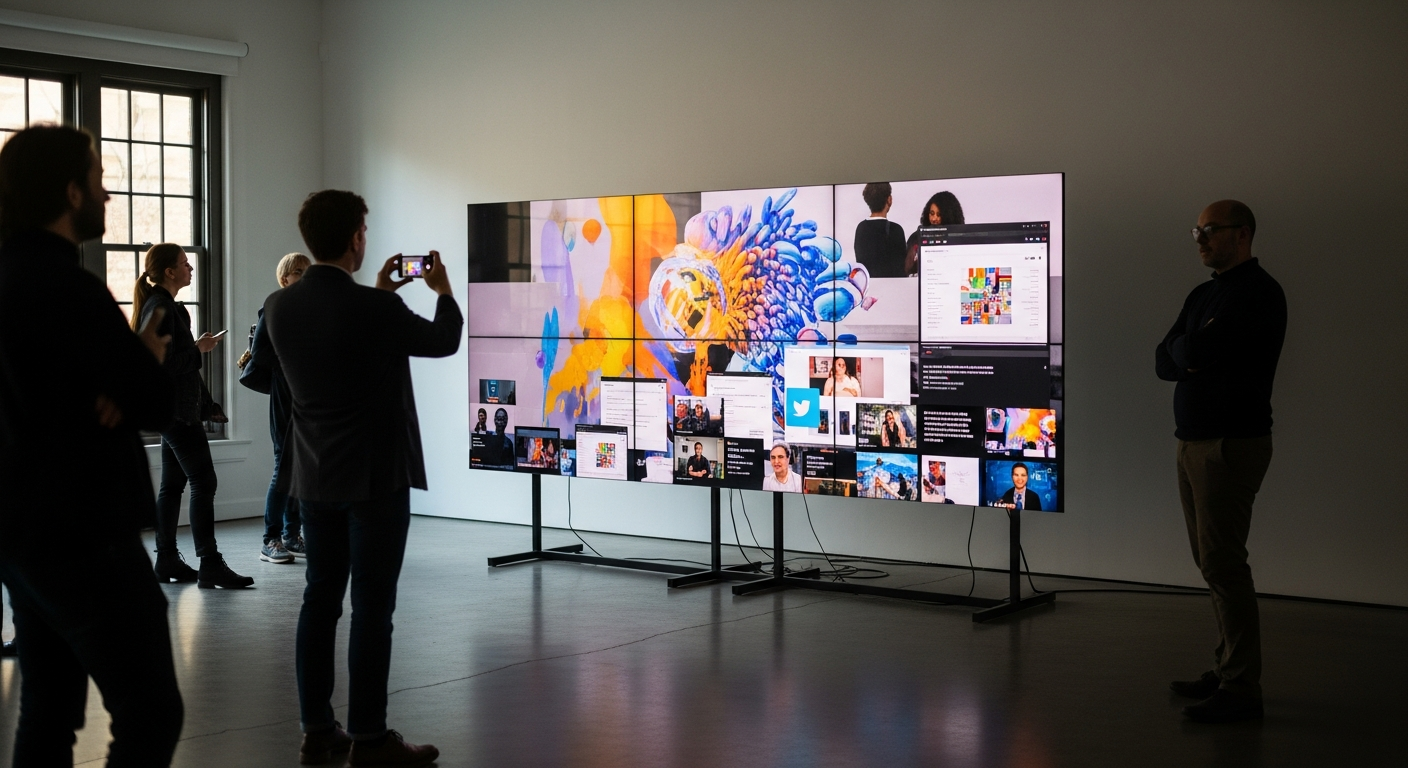 The impact of media on contemporary art