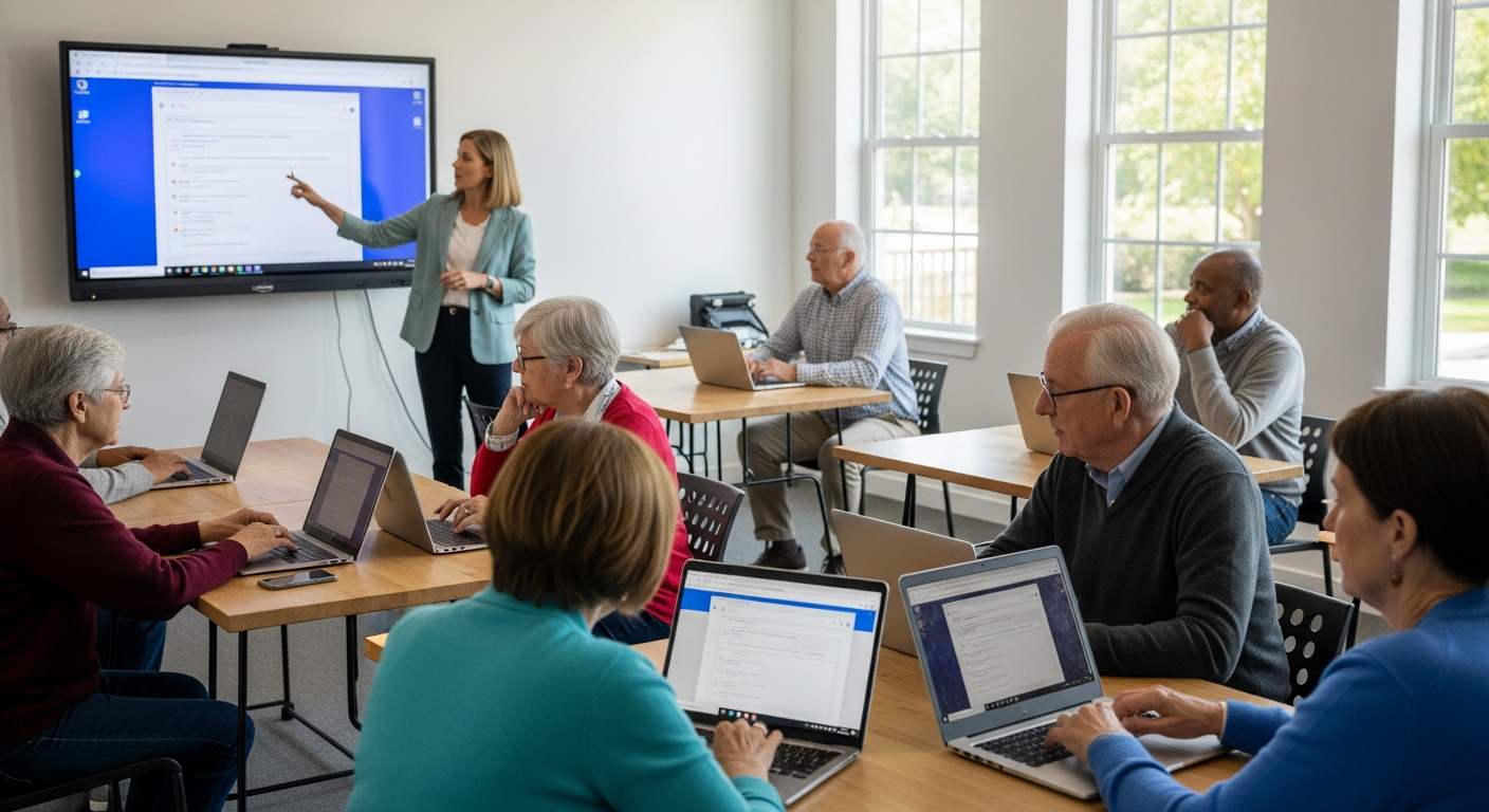 Edukacja cyfrowa dla seniorów w praktyce