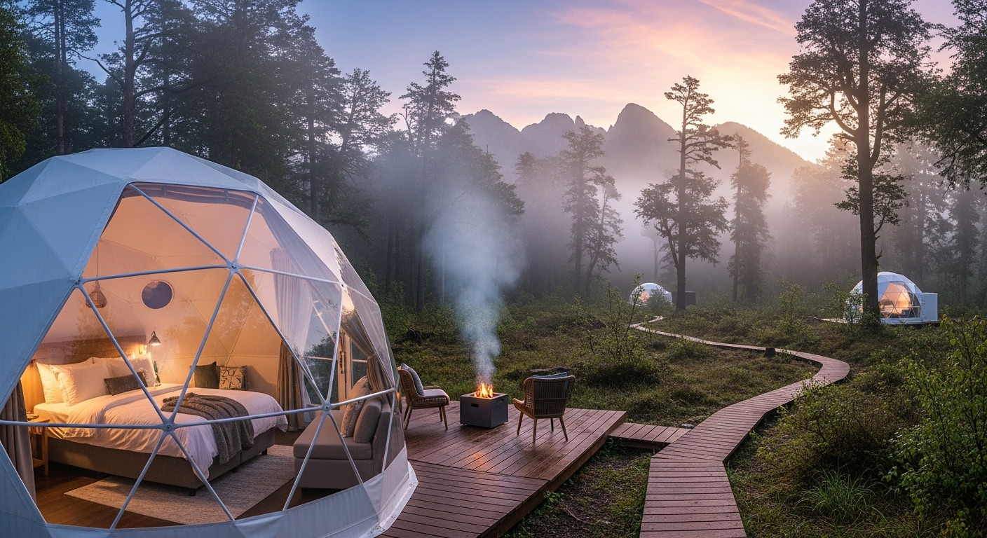 The Revival of Glamping: Modern Luxury Meets Outdoor Adventure