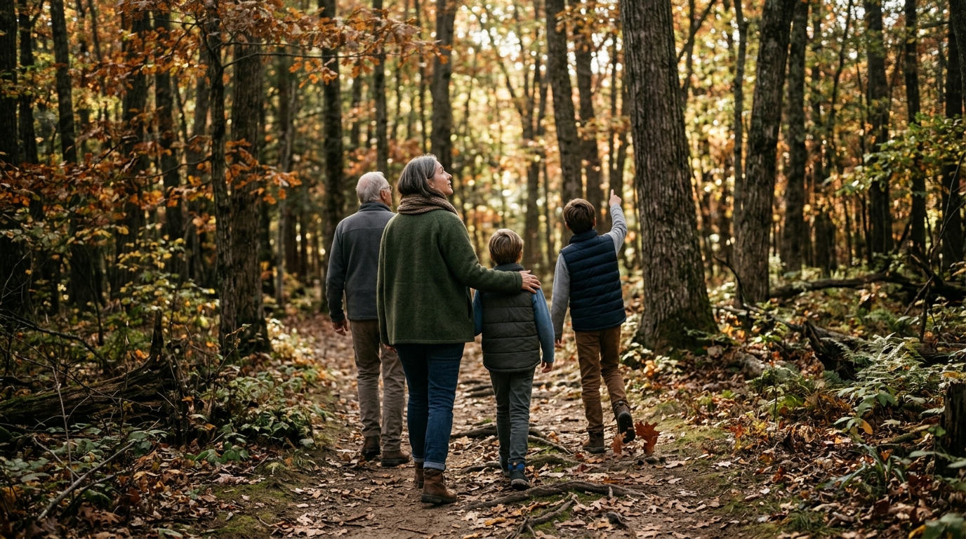 The Post-Feast Forest Bath: Reconnecting with Nature on Thanksgiving Afternoon