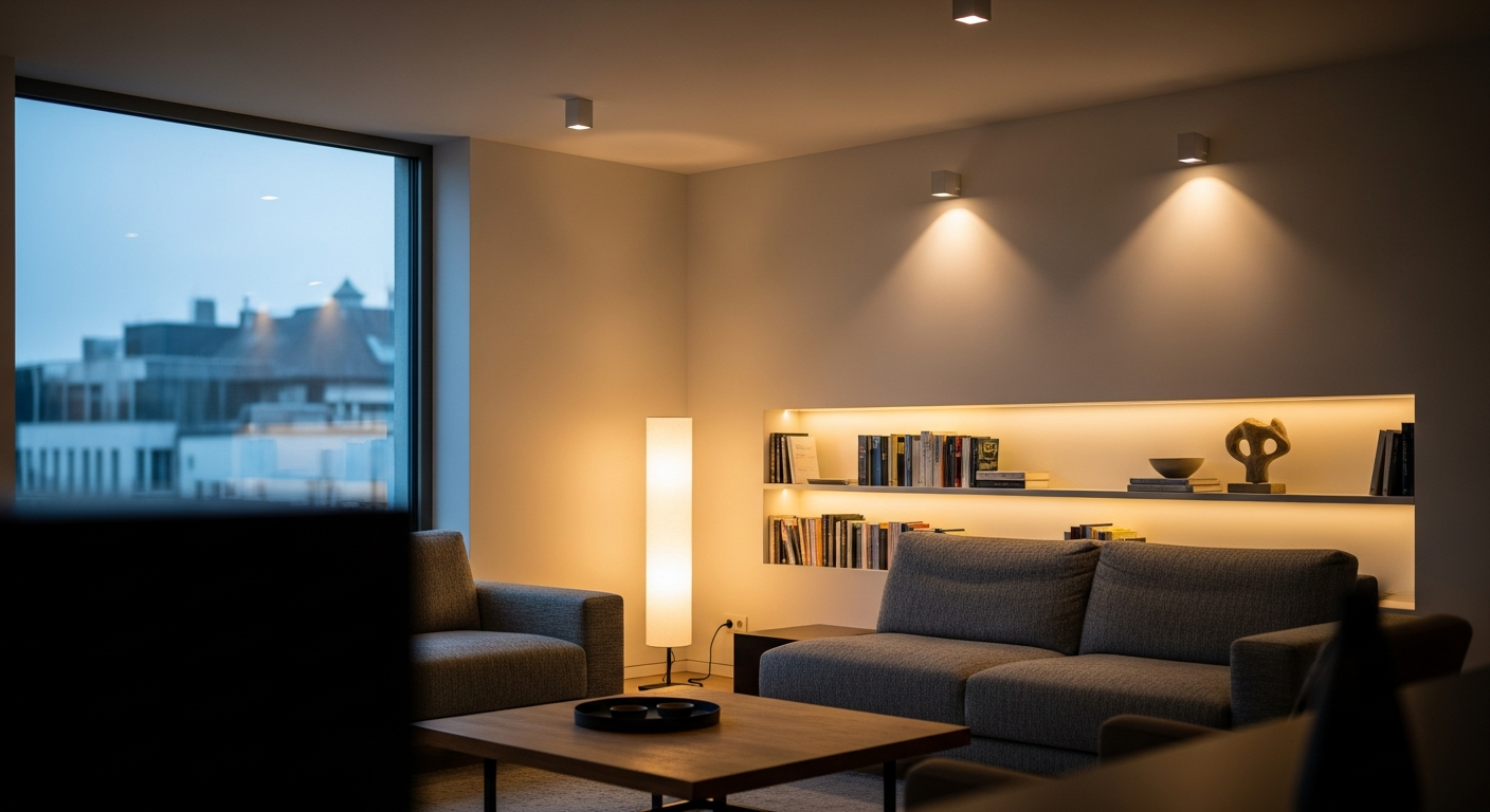 Ljusets roll i hemdesign