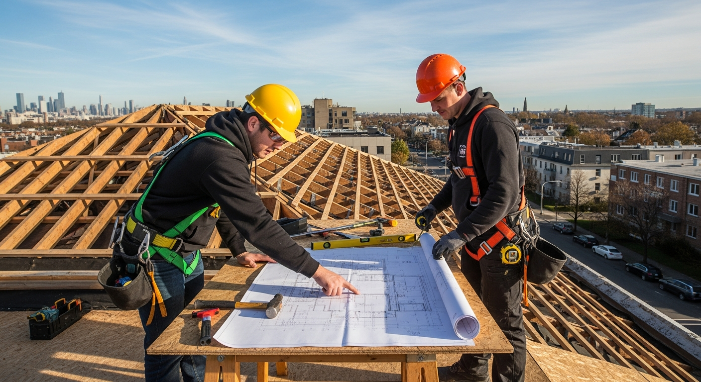 שלבים חיוניים בתכנון פרויקט שיפוץ גגות