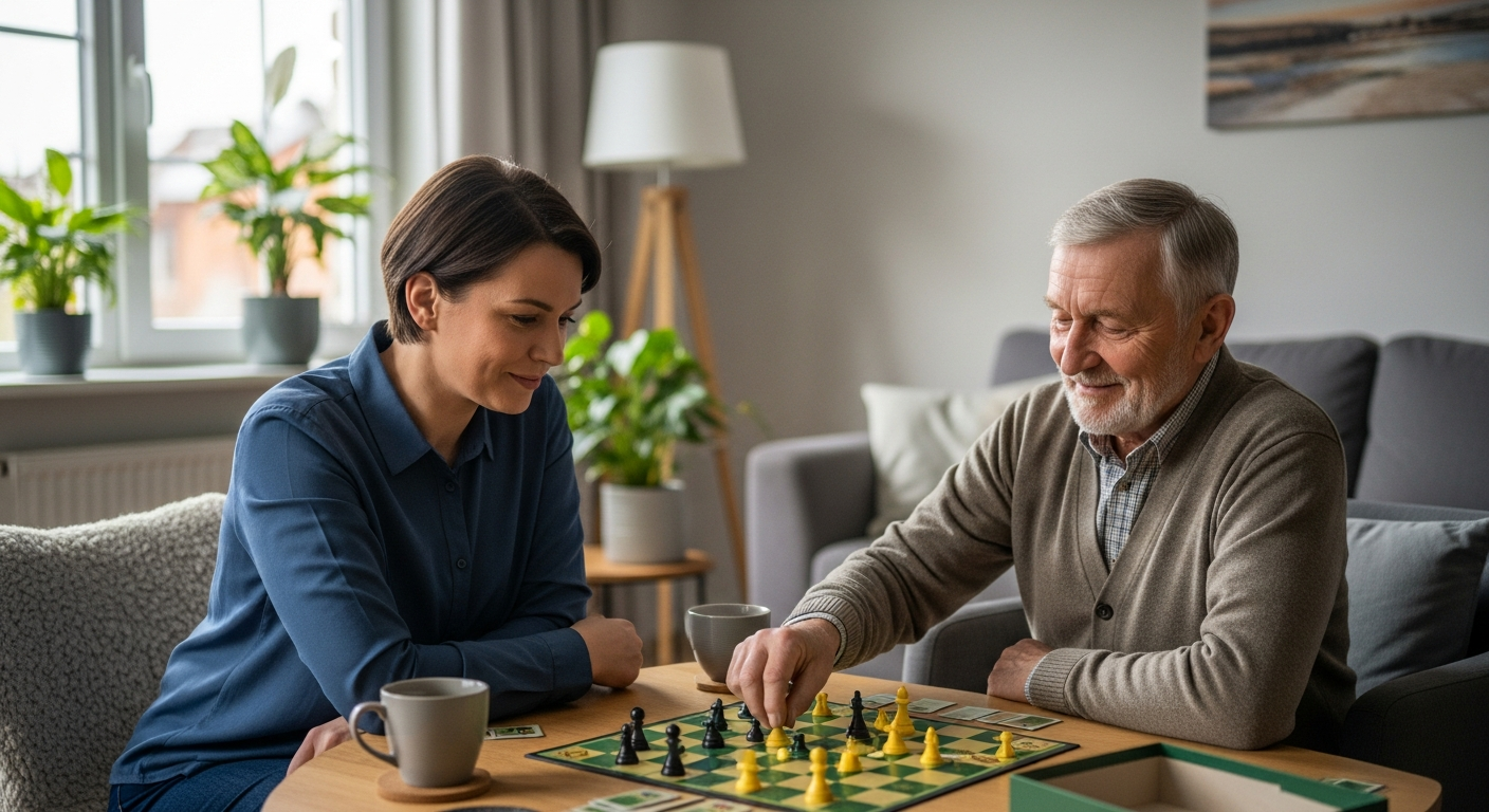 การสร้างความสุขให้ผู้สูงอายุในบ้าน