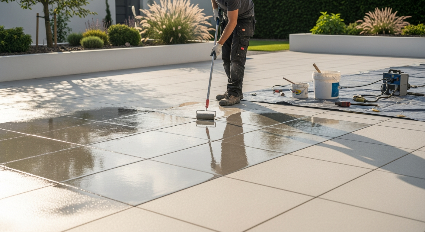 Προστασία και αισθητική σε εξωτερικά δάπεδα