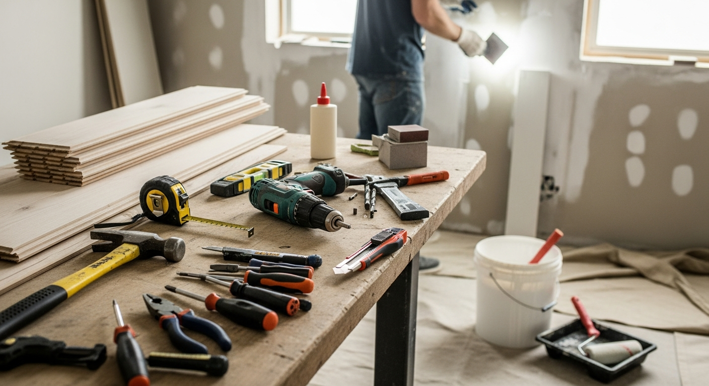 Ebintu bye weetaaga okuddaabiriza ennyumba