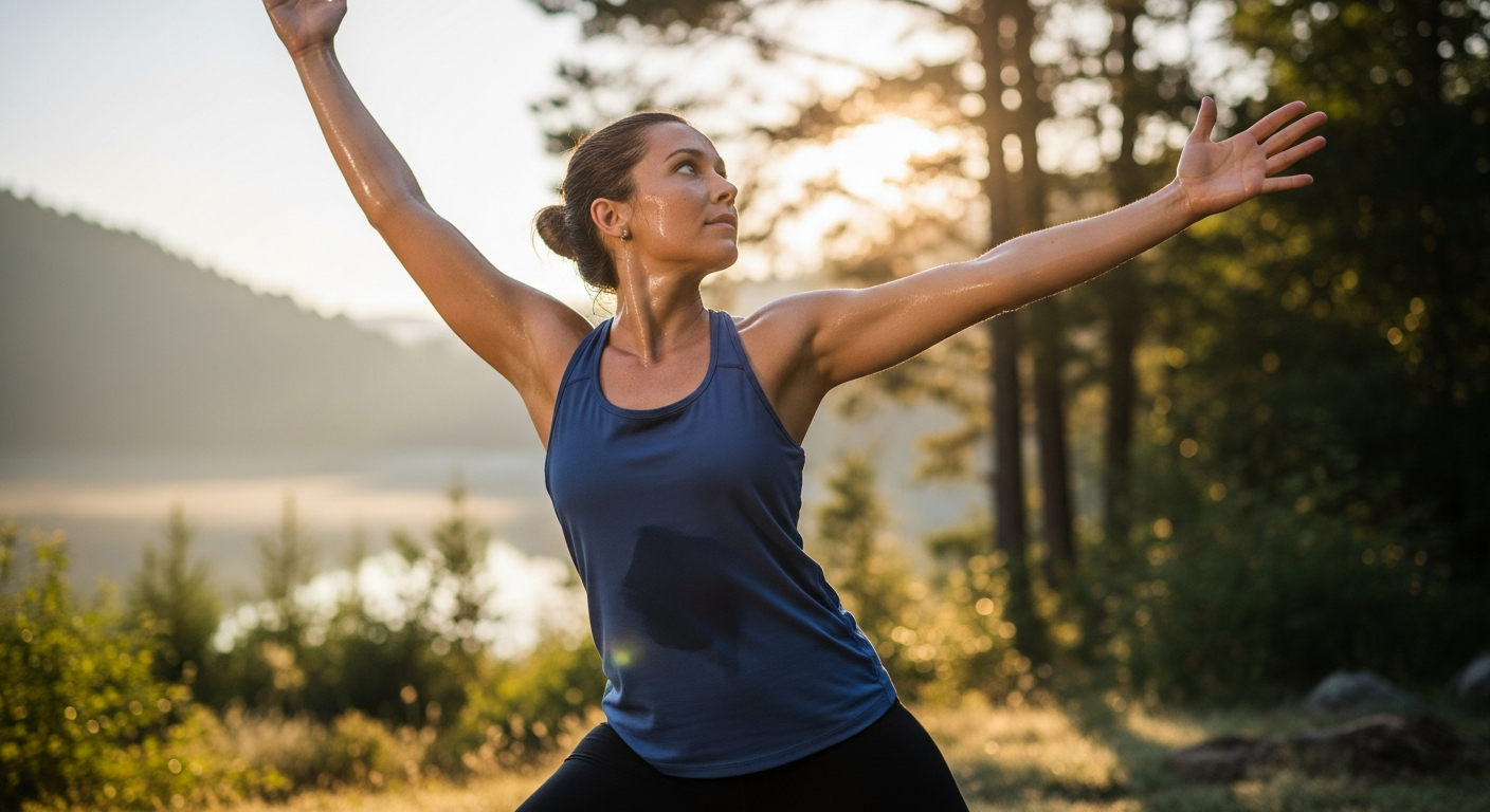 Unlocking skin radiance through consistent physical effort