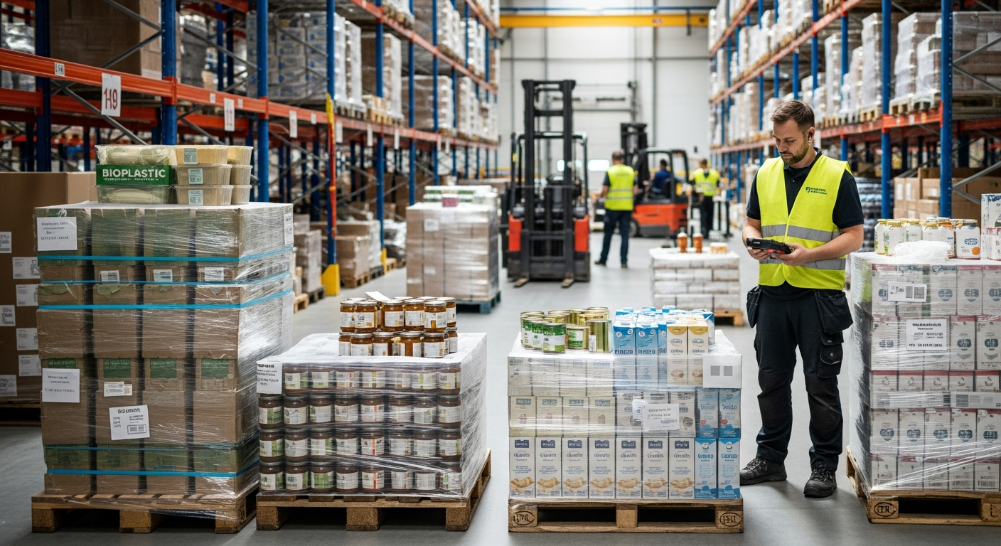 Materialer for matvareemballasje i globale forsyningskjeder