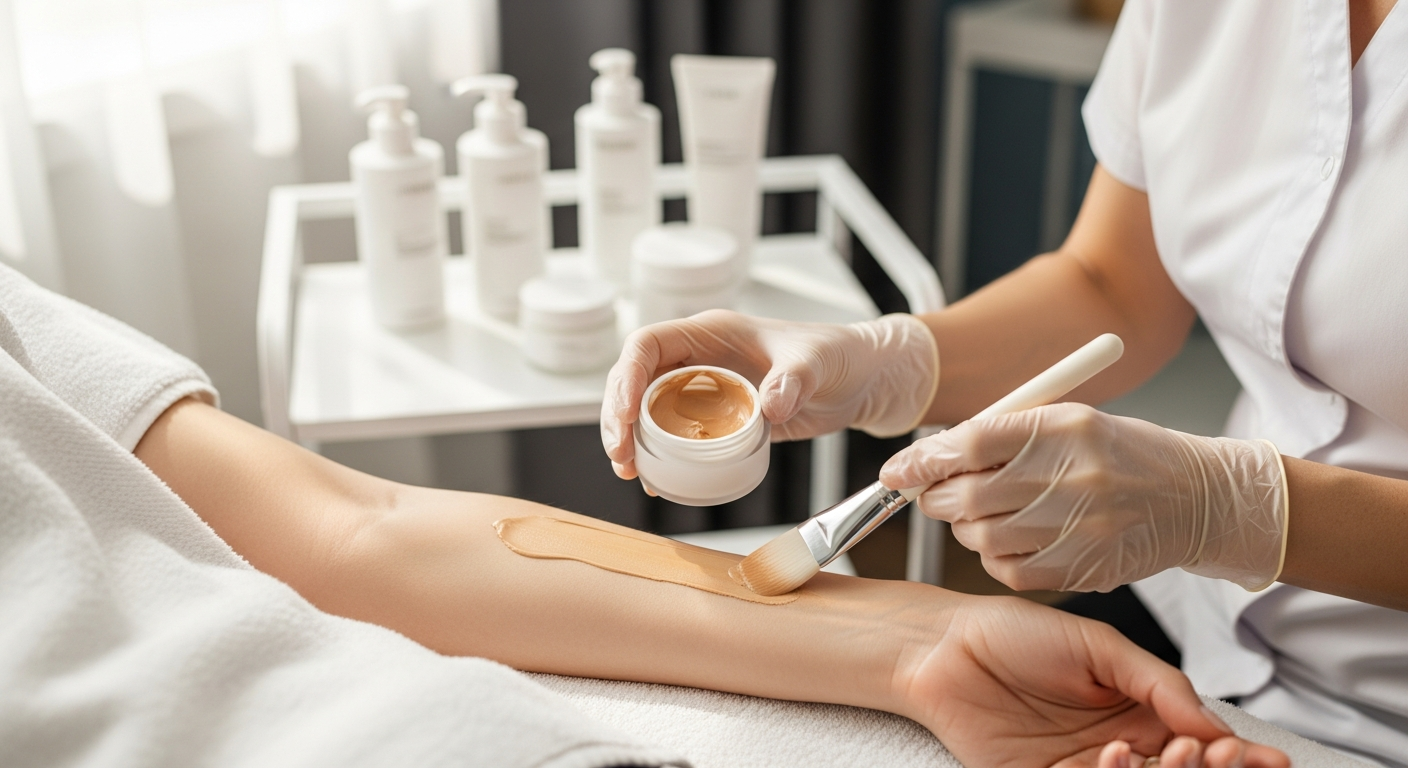 Temporary Skin Coloration Techniques and Safety