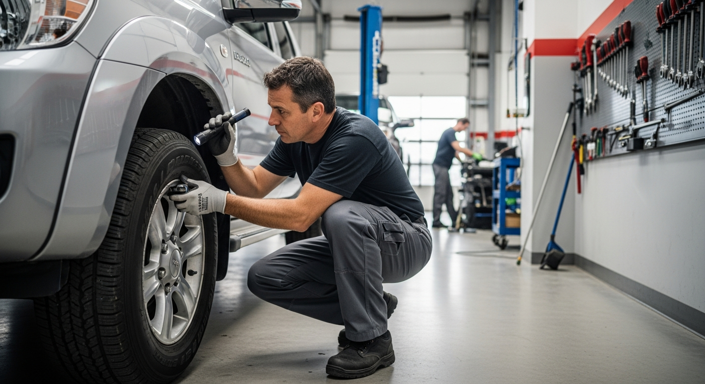 การตรวจสอบสภาพรถกระบะก่อนซื้อจากสถาบันการเงินสากล