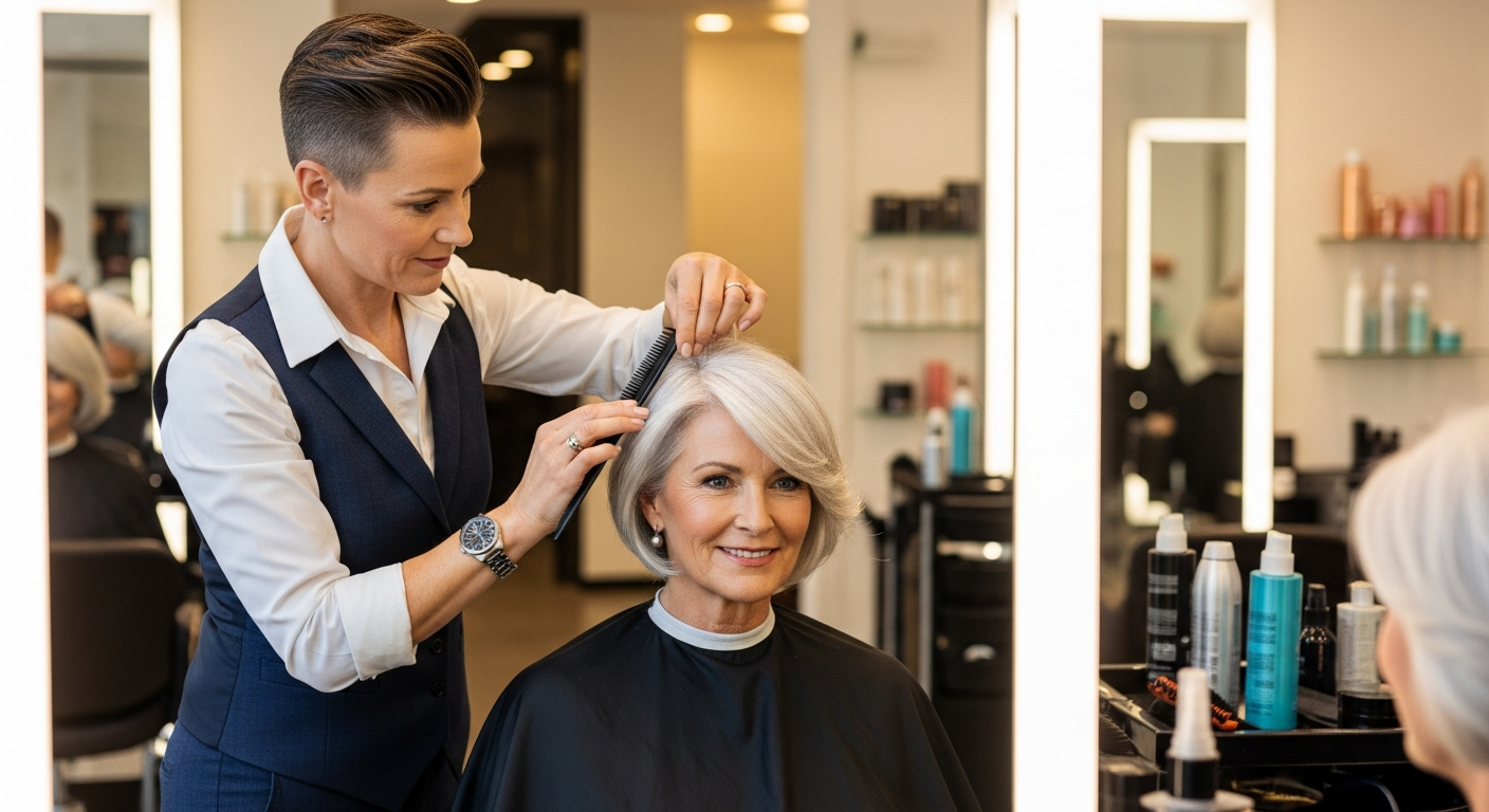 Zeitlose Eleganz: Haartrends für reifere Persönlichkeiten