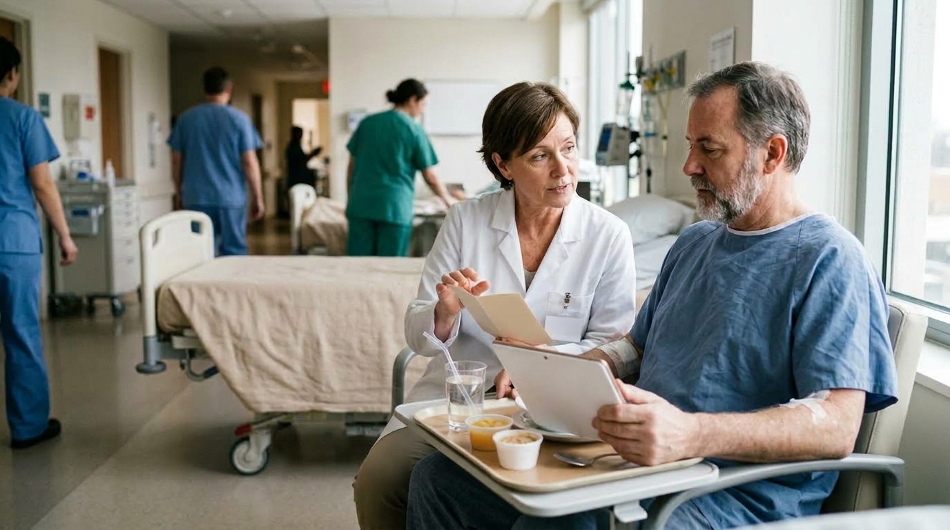 Recuperación y nutrición tras una intervención estomacal