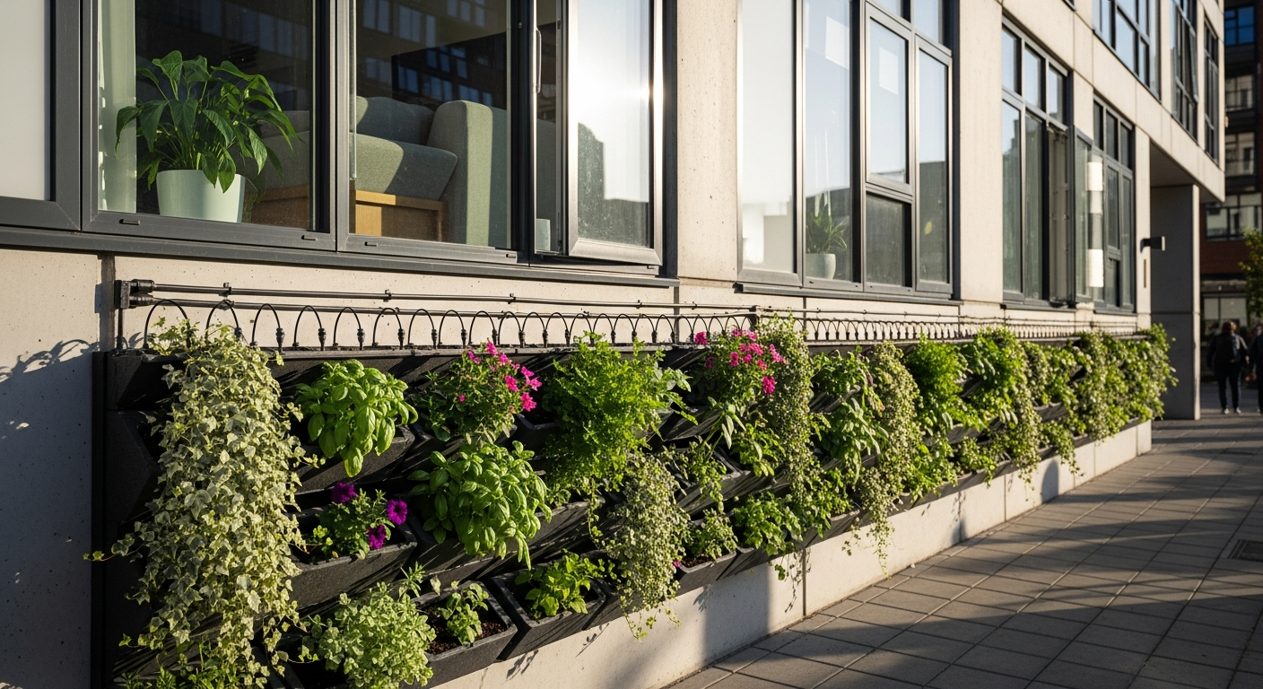 Utilizing vertical space for urban gardening solutions