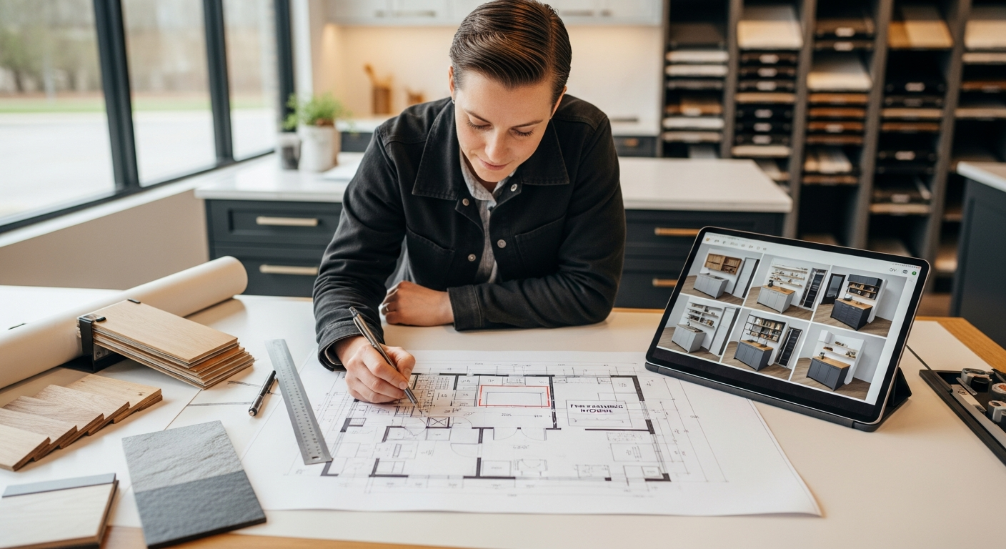 Jak zaplanowac wolnostojacy modul w kuchni