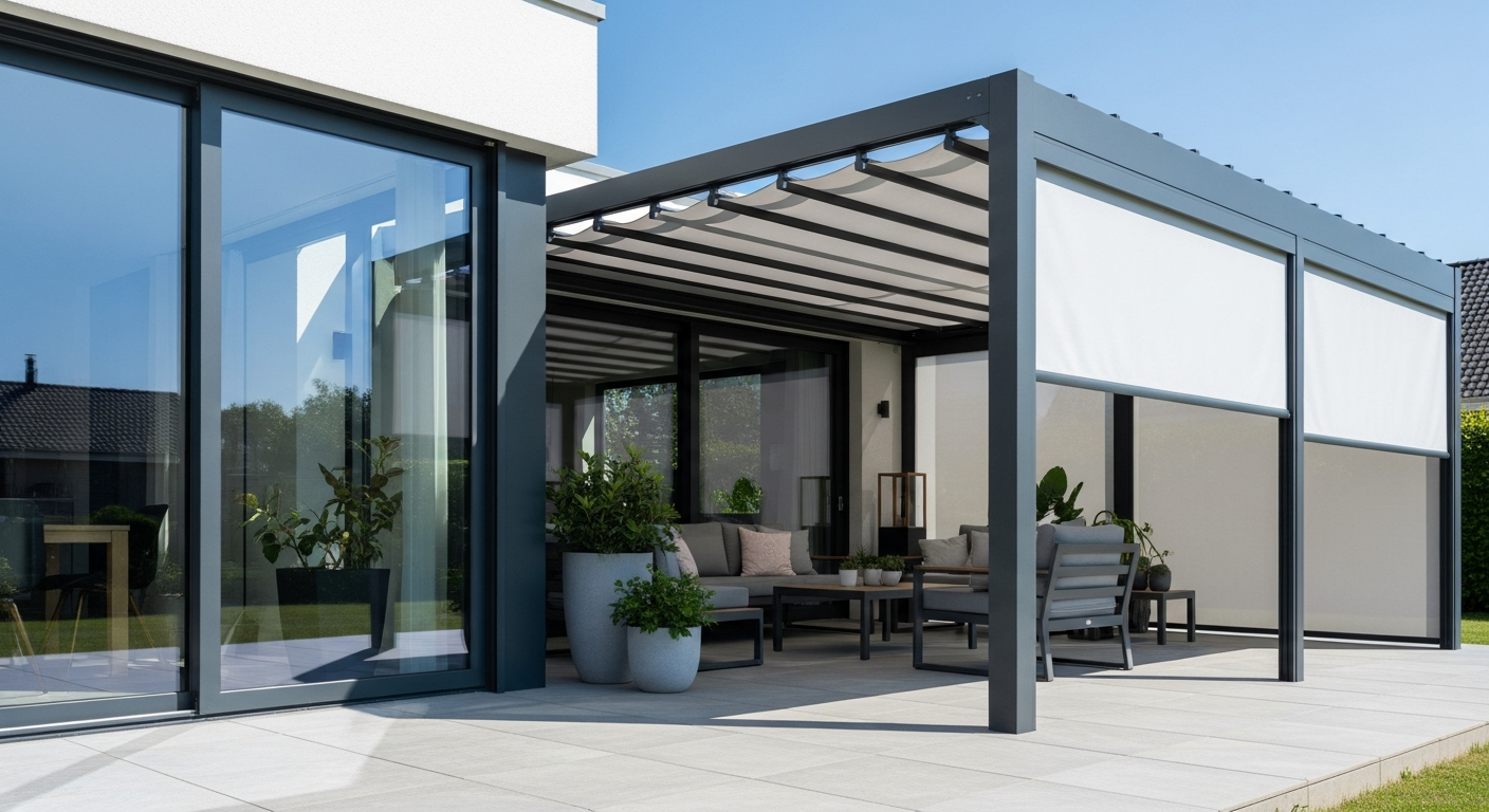 Τέντες και πέργκολες: Σχεδιασμός για άνεση και λειτουργικότητα.