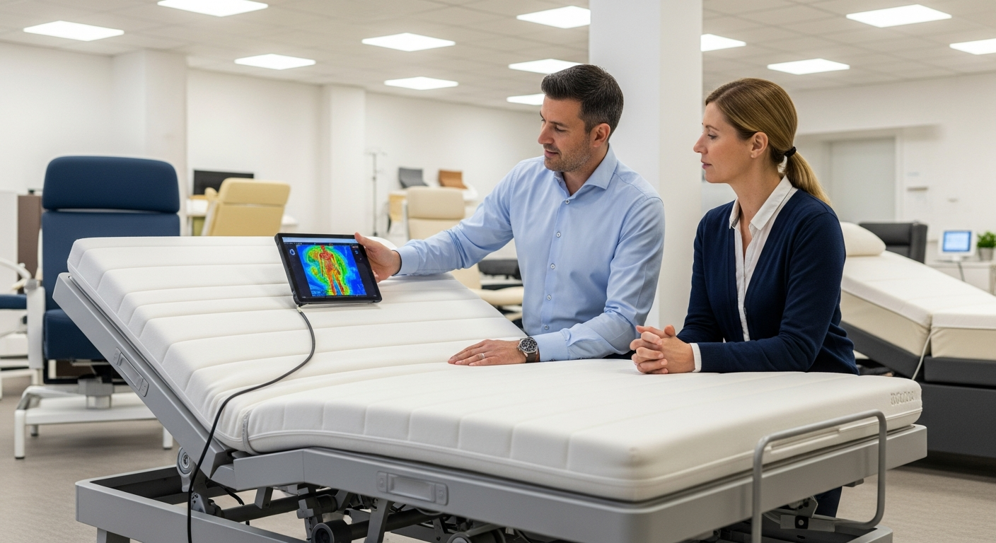 ข้อมูลราคาเตียงปรับระดับที่ปรับสมดุลแรงกดทับอัตโนมัติ